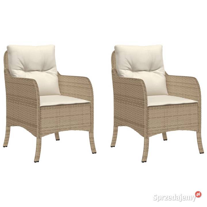 vidaXL Krzesła ogrodowe z poduszkami 2 SKU365148 Warszawa
