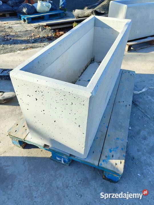 Donica betonowa duża 80x80x80h beton Kraków