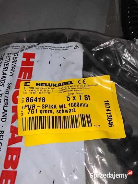 Helukabel 86418 Przewód spiralny 7G1mm2 Warszawa