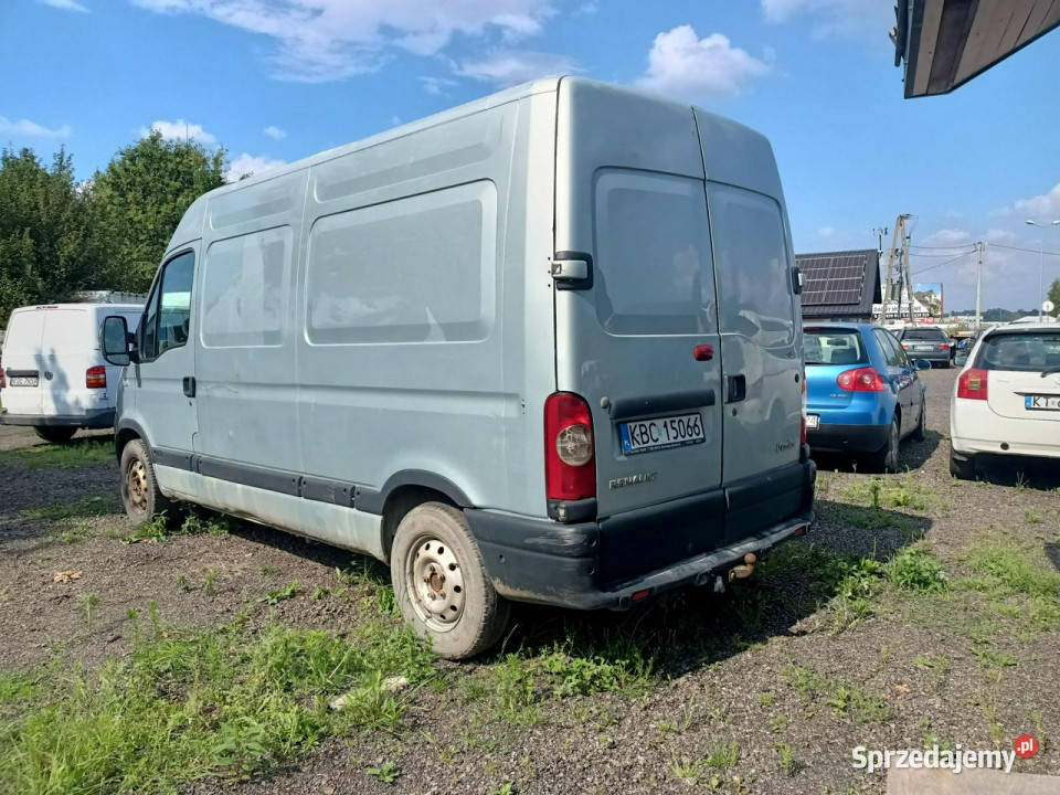 Renault Master Renault Master 25DCI 120 09r srebrny Tarnów