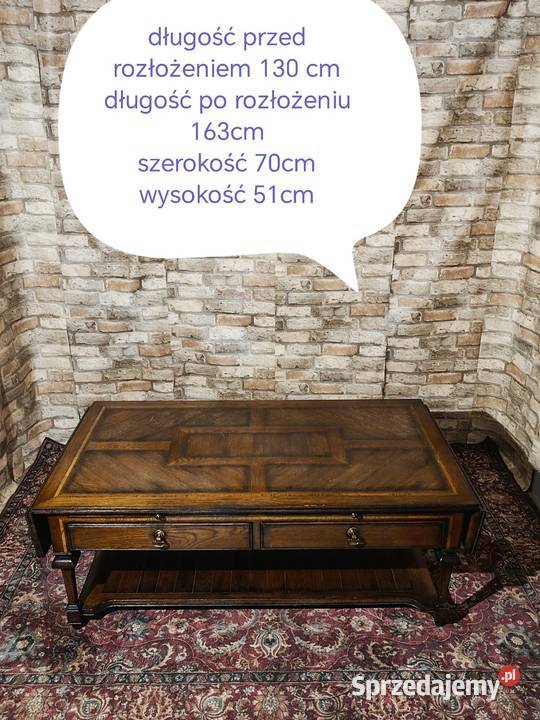 Drewniana ława stolik świętokrzyskie Sandomierz sprzedam