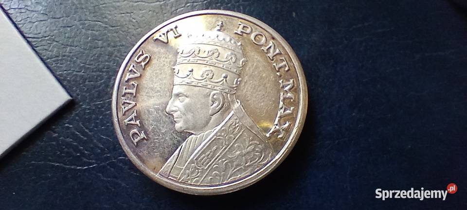 Stare monety Medal Papież Paweł VI 161 Lesko