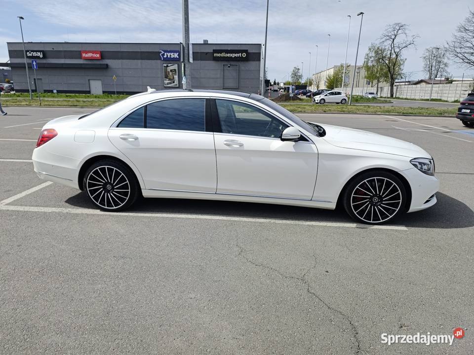 Mercedes S550 V8 biturbo biała perła mazowieckie Radzymin