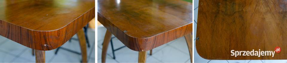 stolik pająk orzech model H259 Jindich Halabala dolnośląskie Wrocław sprzedam