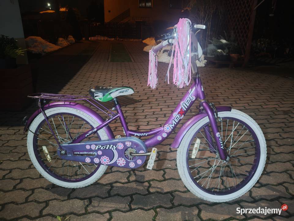 Rower dziewczęcy różowy 20