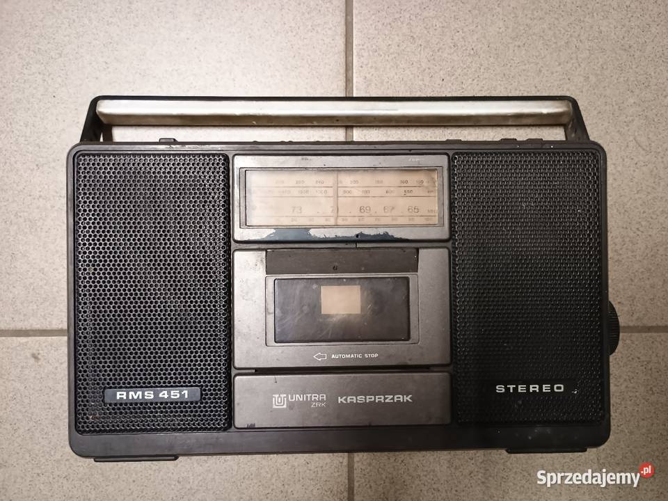 Radiotelefony kasetowy RMS 451 Wągrowiec