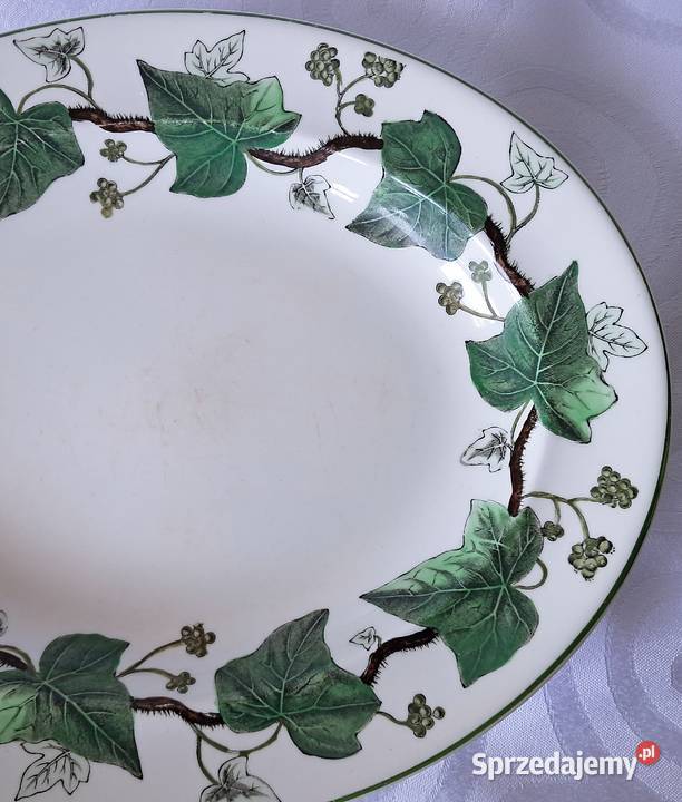 Wedgwood Napoleon Ivy mały owalny półmisek