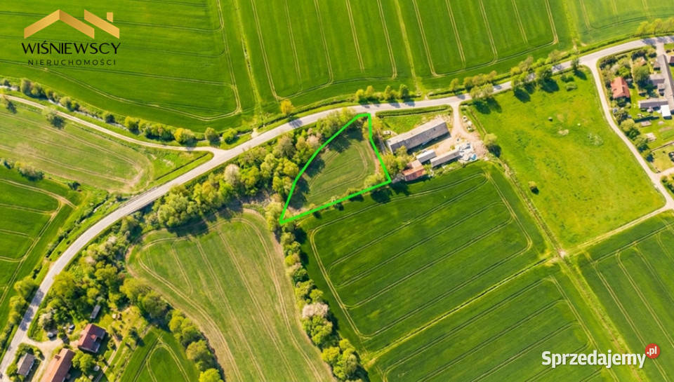 Działka 3120 m z WZ 9 Bałtyku asfalt pomorskie Świerznica