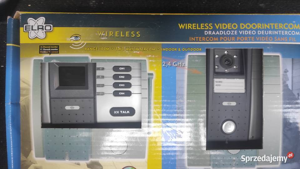 ELRO Wideo doorphone 24Ghz