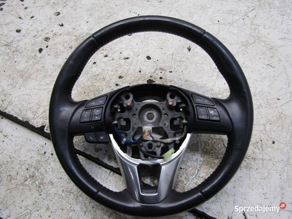KIEROWNICA SKÓRZANA MULTIFUNKCJA SKÓRA MAZDA CX5 osobowe