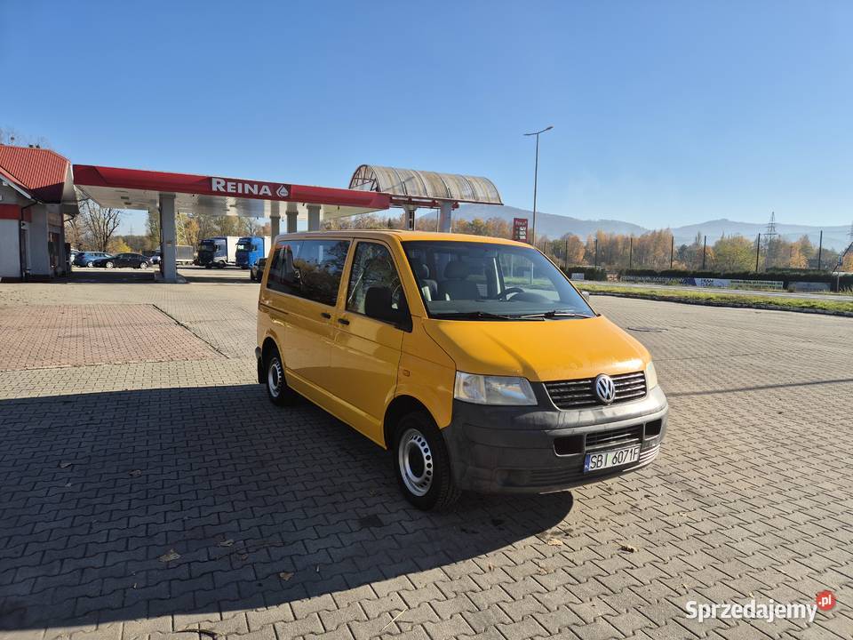 FVAT 23Volkswagen Transporter T59 osób SPRAWNA 1900cm3 śląskie