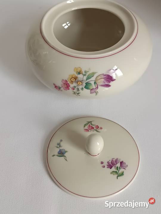 Bombonierka porcelana Furstenberg Porcelana i szkło małopolskie