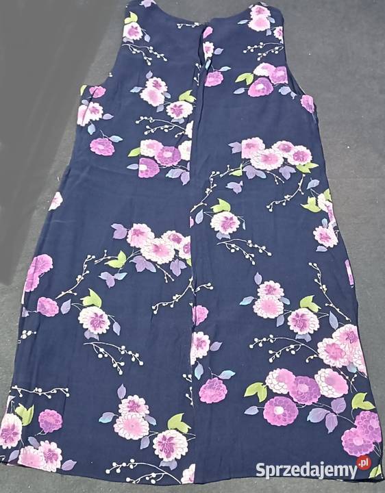 Wiosenna sukienka w kwiaty Długość Mini Wrocław
