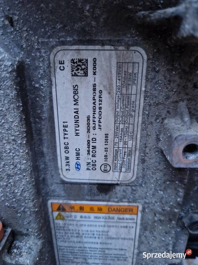 Falownik przetwornica Kia Optima IV plug in Złocieniec