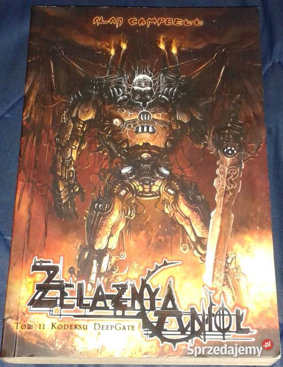 Żelazny anioł Alan Campbell Rok wydania 2009 Kultura i Rozrywka lubelskie