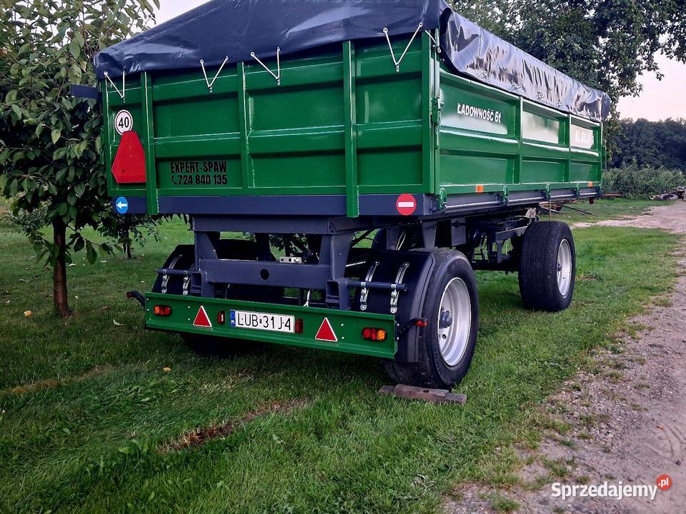 Przyczepa HL6011 Przyczepy rolnicze Piotrkówek