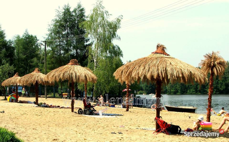 Parasol plażowy trzcinowy hawajski na plaże