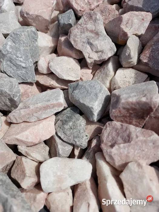 Grys Różowy worek 25 Kamień Ozdobny Ogrodowy lubelskie Łuków