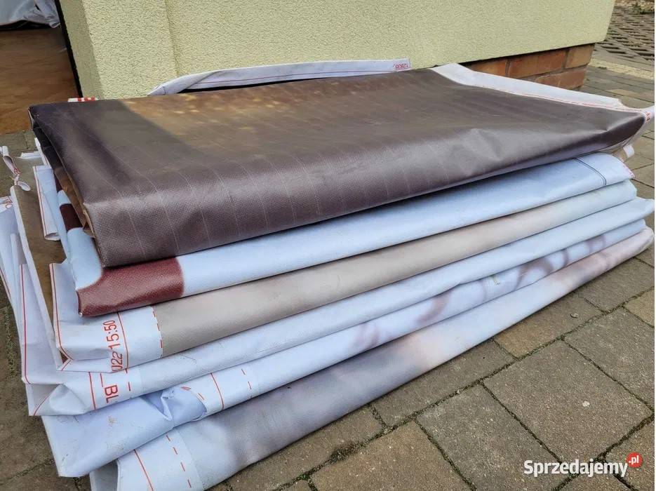 Plandeki z reklam rolnicze 6x3m 8x4m i inne duże Pozostałe sprzedam