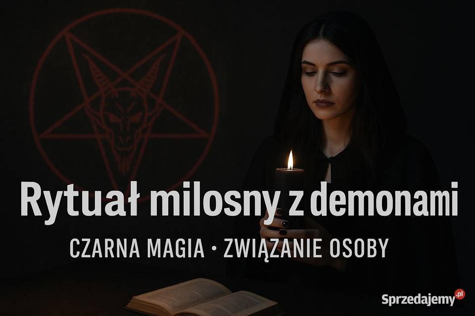 Rytuał miłosny z demonem Czarna magia Związanie Pozostałe usługi Warszawa