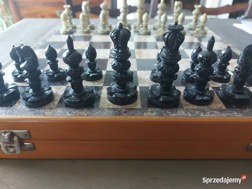 Kamienne szachy 30x30 Wiek od 4 Sosnowiec