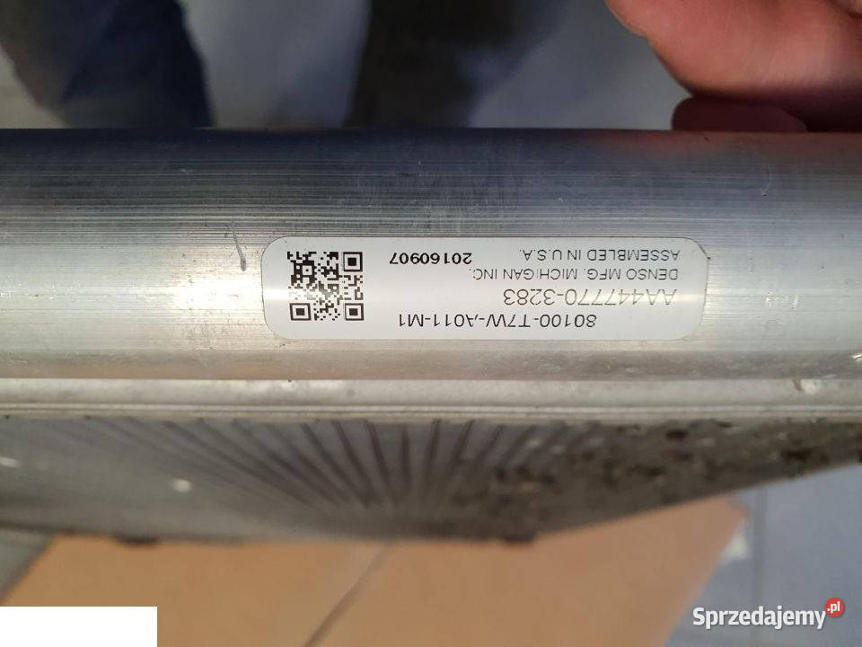 Honda Hrv II 2018 chłodnica klimatyzacji Części samochodowe Kozubszczyzna sprzedam