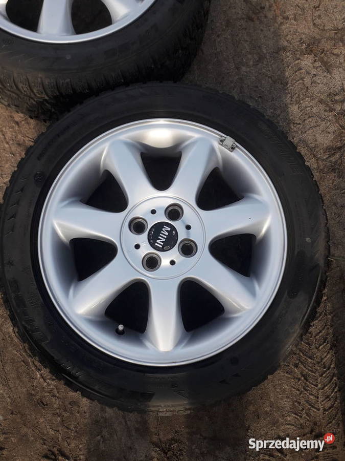 Koła Mini Cooper 4x100 R16 opony zimowe 19555 Ostrołęka