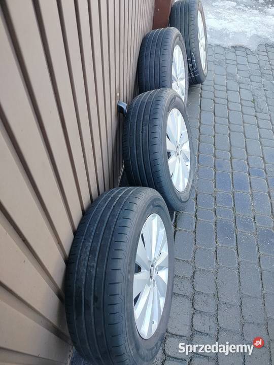 Alufelgi z oponami letnimi Seat aluminiowe Czarna Woda sprzedam