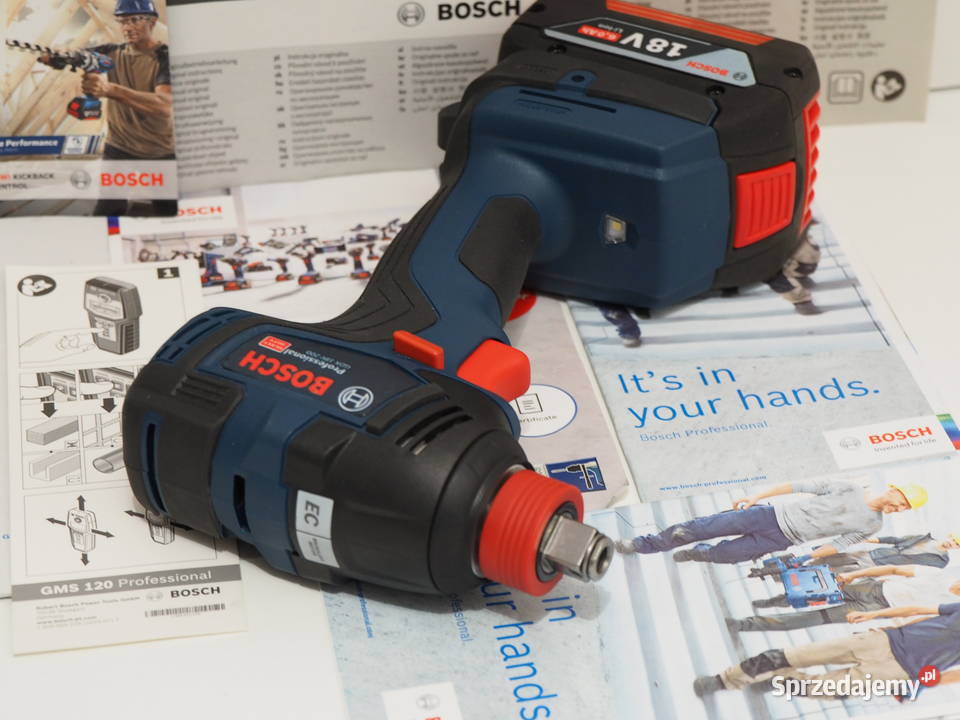 BOSCH GDX 18V200 klucz udarowy zakretarka 200Nm Michałowice sprzedam