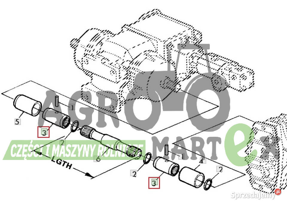 Z71080 Z71080 SPRZĘGŁO WIELOWPUSTOWE Z18 JD dolnośląskie Wichrów sprzedam