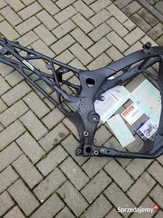 Honda CRF 1000 Africa Twin rama dokumenty Grońsko