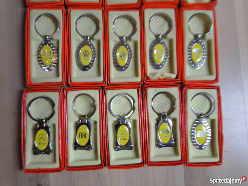 Breloczki samochodowe różne Poznań
