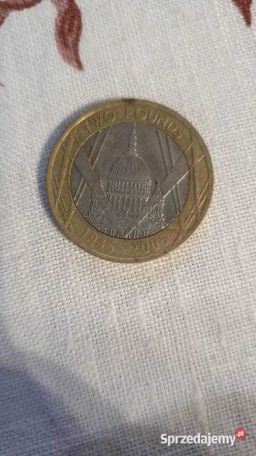 Moneta 2 pounds wielkopolskie Konin