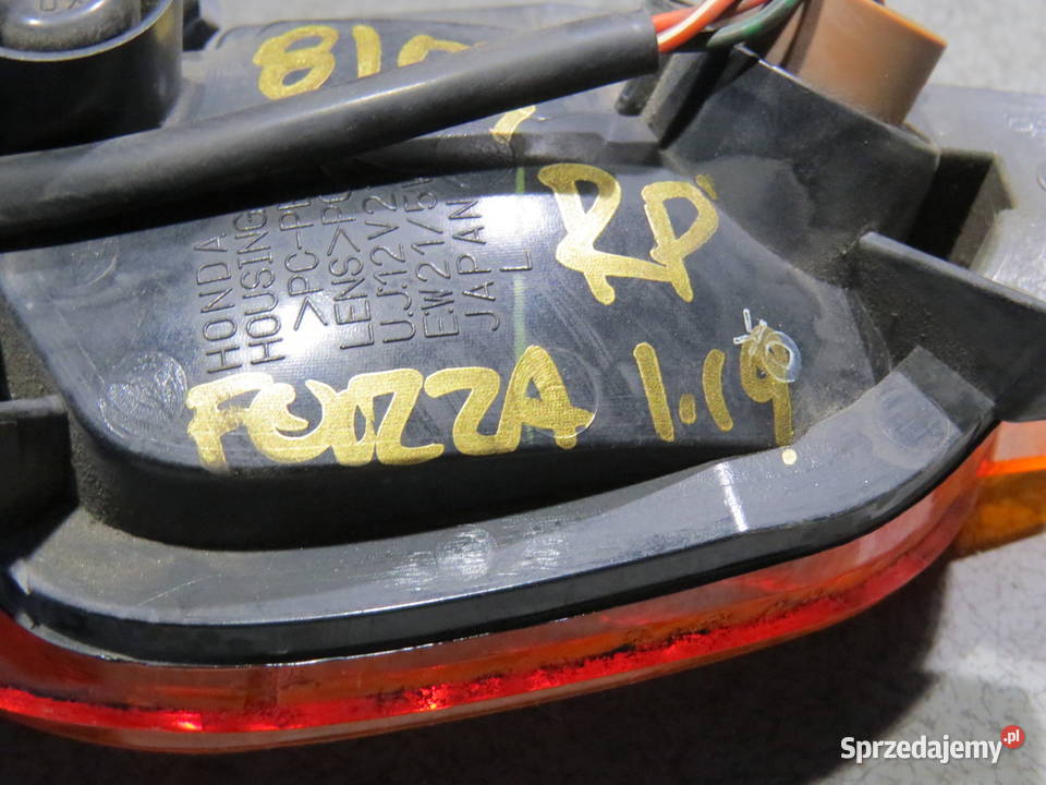 HONDA FORZA NSS 250 2008 KIERUNKOWSKAZ PRZÓD Płock sprzedam