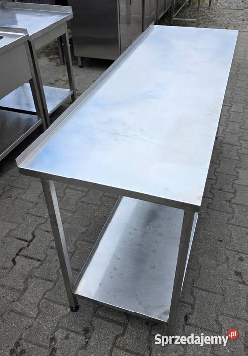 Stół Gastronomiczny z Półką 1806085 M1031 N wielkopolskie Nowe Skalmierzyce