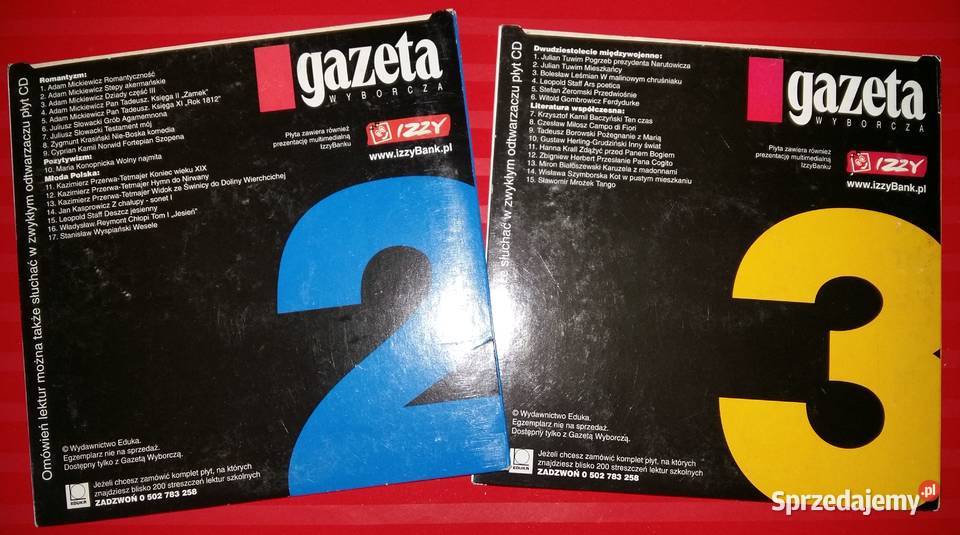 Twoje lektury na cd część 2 i 3Romantyzm Łódź