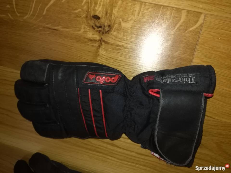 rękawice motocyklowe ocieplane firmy POLO małe rękawice Łomianki