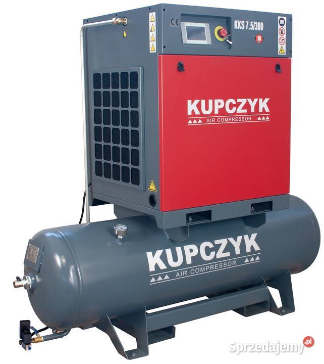 Kompresor śrubowy Kupczyk KKS 75300 800 lmin mazowieckie Warka