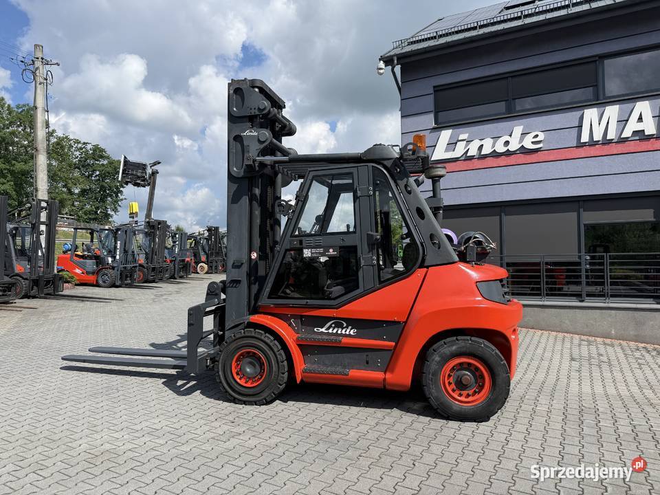 Wózek widłowy Linde H60T02 pozycjoner wideł Mogilany
