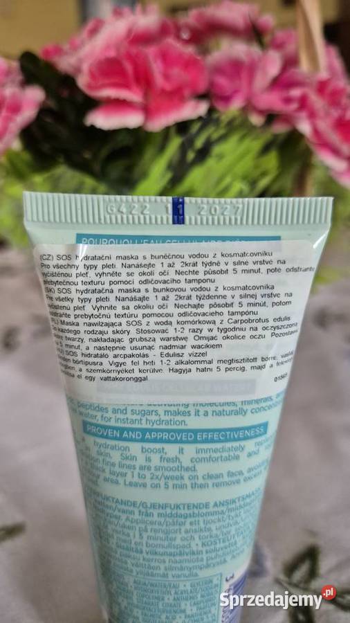 Nawilżająca maska SOS 75 ml Hydra Vgtal z Yves Dla kobiet Katowice