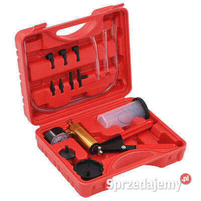 vidaXL Zestaw do odpowietrzania hamulców i pompa sprzedam