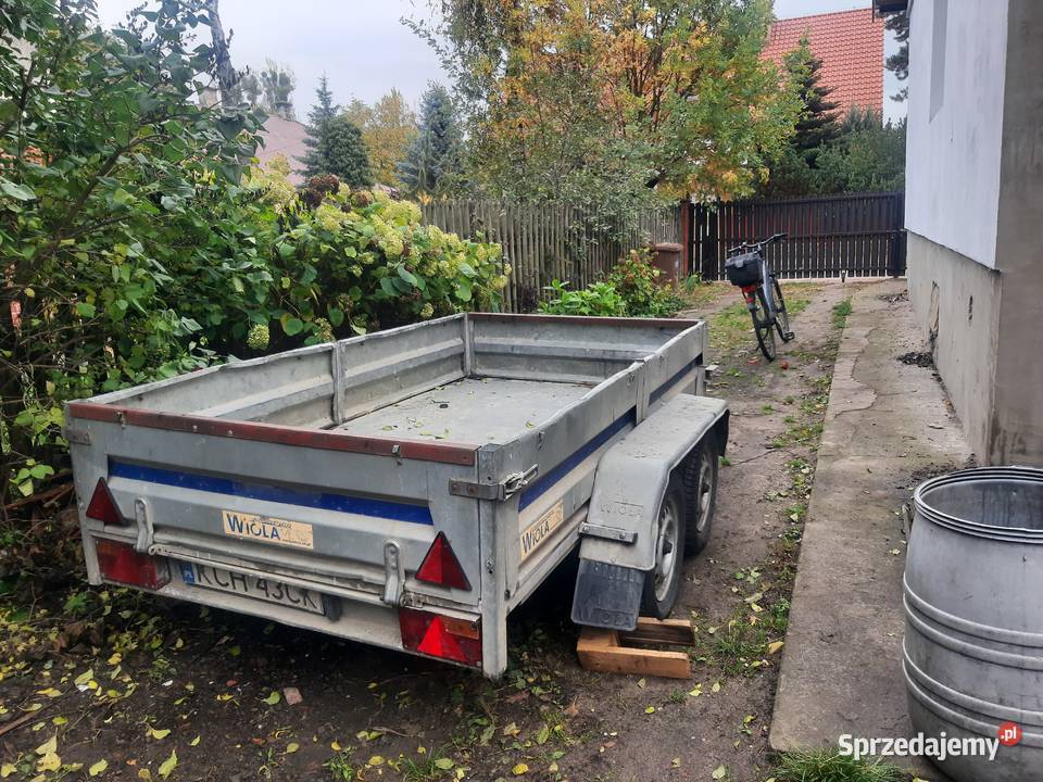 przyczepa dwuosiowa wiola DMC 750 Białystok