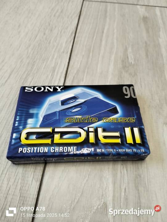 kaseta magnetofonowa z dawnych czasów Gryfino