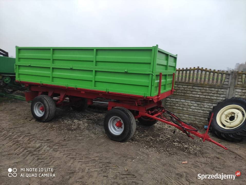 Przyczepa 8 tonowa wywrotka na 3 strony Rolnictwo Radom