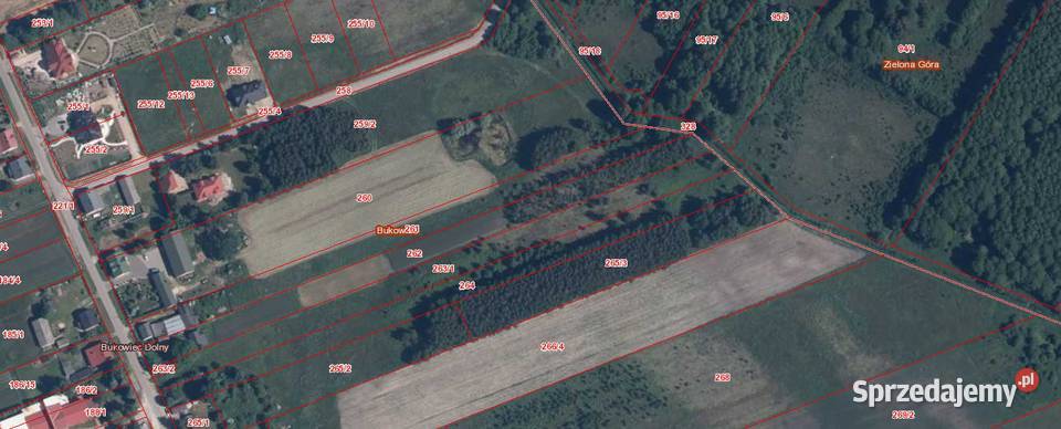 Działka rolna Bukowiec 5911 m2 Inwestycja Łódź