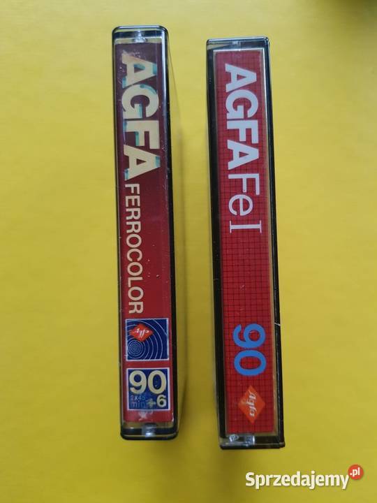 Kaseta magnetofonowa AGFA ferrocolor unikat Kielce