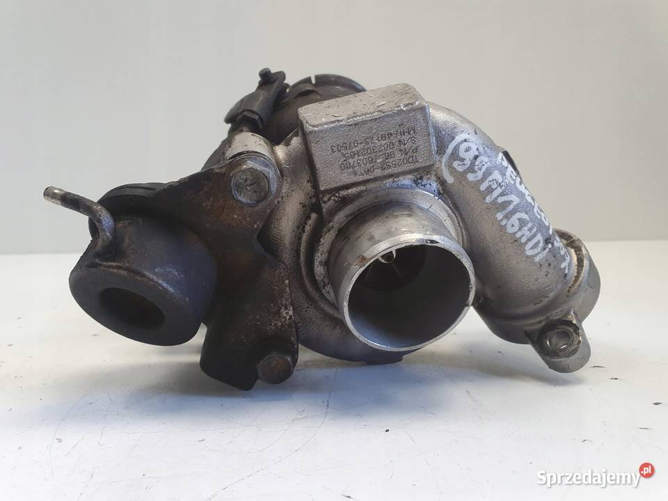TURBOSPRĘŻARKA Peugeot 307 16 HDI turbo