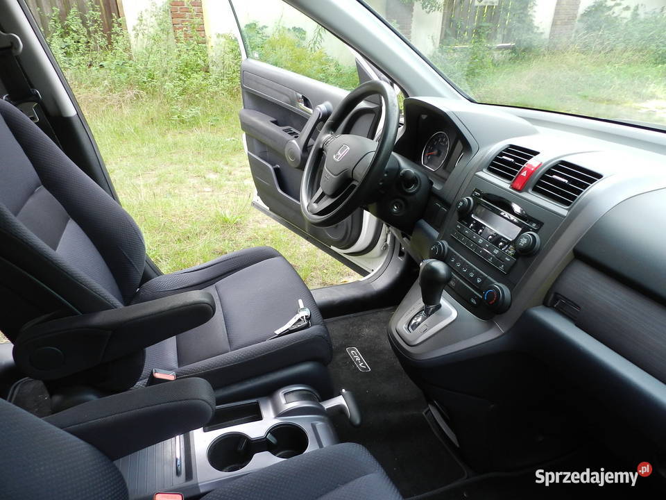 Honda CRV III śliczna PERŁOWA 1właściciel przyciemniane szyby wielkopolskie Puszczykowo