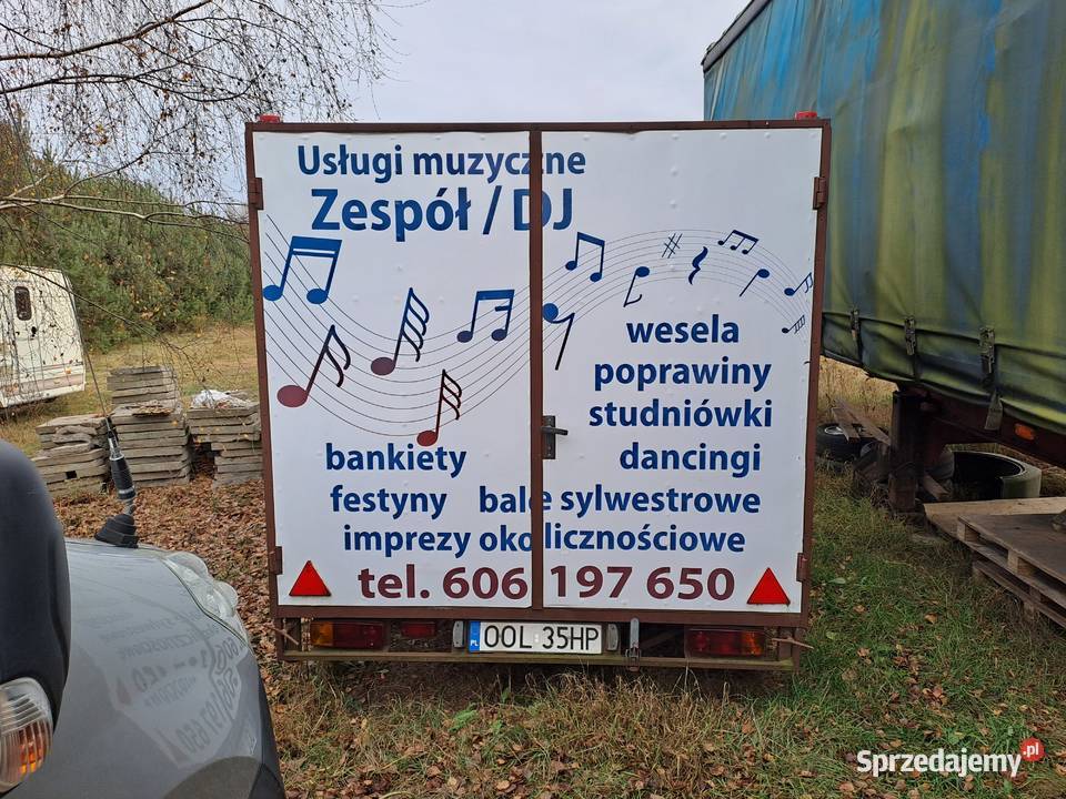 Przyczepka samochodowa lekka SAM