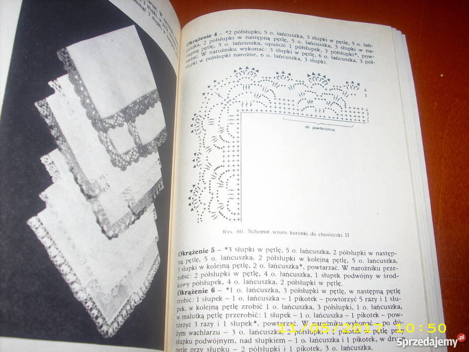 Wstawki i koronki szydełkowe Malinowska js Poradniki, albumy i reportaże Goleniów